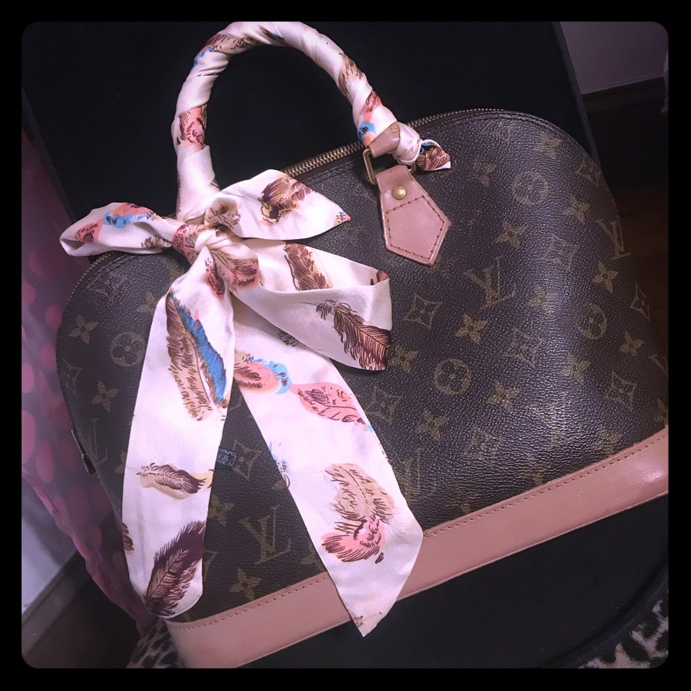 Feather purse Scarf Twillys
